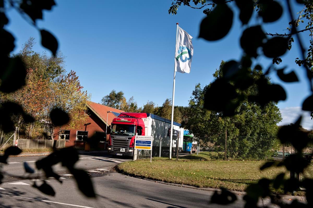 Vejerboden på Affaldsterminalen